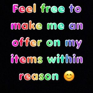 Make me an offer or add to a bundle !